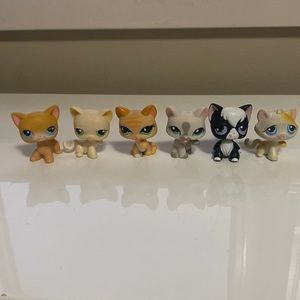 Littlest Pet Shop cat family
